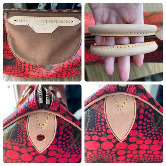 Red Kusama speedy 30 - Picture 3 of 8